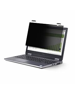 StarTech.com 15.6-inch 16:9 Flip-Up Privacy Screen with Touch, Anti-Glare Blue Light Filter, Laptop Monitor Screen Protector, +/- 30 Deg. View Angle