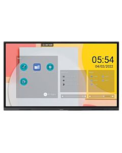 Sharp PN-L752B interactive whiteboard 190.5 cm (75") 3840 x 2160 pixels Touchscreen Black