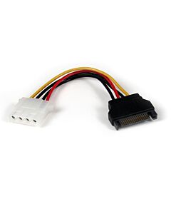 StarTech.com 6in SATA to LP4 Power Cable Adapter - F/M LP4SATAFM6IN