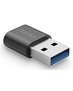 Hama 00200357 cable gender changer USB-A USB-C Black 00200357