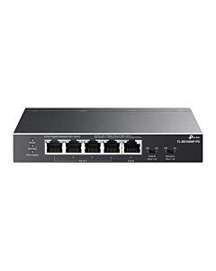 TP-Link TL-SG1005P-PD network switch Gigabit Ethernet (10/100/1000) Power over Ethernet (PoE) Black TL-SG1005P-PD