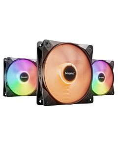 be quiet! LIGHT WINGS LX 120mm PWM High Speed 3-Pack Black Computer case Fan 12 cm 3 pc(s) BL124