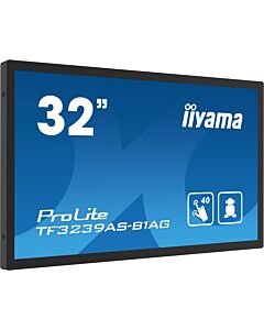 iiyama TF3239AS-B1AG computer monitor 80 cm (31.5") 1920 x 1080 pixels Full HD LED Touchscreen Black TF3239AS-B1AG