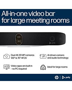 Poly Studio X72 All-In-One Video Bar