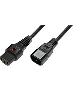 Microconnect PC1022 power cable Black 3 m C14 coupler C13 coupler 42-3012
