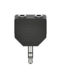 Hama 00205191 cable gender changer 3.5mm 2 x 3.5mm Black