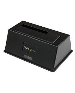StarTech.com Single Bay USB 3.0 to SATA Hard Drive Docking Station, USB 3.0 (5 Gbps) Hard Drive Dock, External 2.5/3.5" SATA I/II/III HDD/SSD Docking Station, Top-Loading Hard Drive Bay
