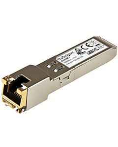 StarTech.com HP JD089B Compatible SFP Transceiver ule - 10/100/1000BASE-TX~HPE JD089B Compatible SFP ule - 1000BASE-T - SFP to RJ45 Cat6/Cat5e - 1GE Gigabit Ethernet SFP - RJ-45 100m - HPE 5820AF, 12500, 5500 JD089BST