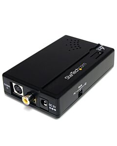 StarTech.com Composite and S-Video to HDMI Converter with Audio