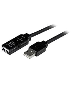StarTech.com 25m USB 2.0 Active Extension Cable - M/F USB2AAEXT25M