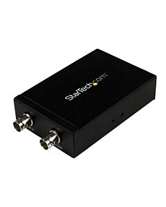 StarTech.com SDI to HDMI Converter – 3G SDI to HDMI Adapter with SDI Loop Through Output SDI2HD