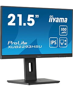 iiyama ProLite XUB2293HSU-B7 computer monitor 54.6 cm (21.5") 1920 x 1080 pixels Full HD LED Black XUB2293HSU-B7