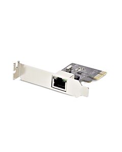 StarTech.com 1-Port Gigabit PCIe Network Adapter Card, Low-Profile NIC, 10/100/1000Mbps PCI Express LAN Card, tek RTL8111H, Windows and Linux, TAA Compliant ST1000SPEX2LT