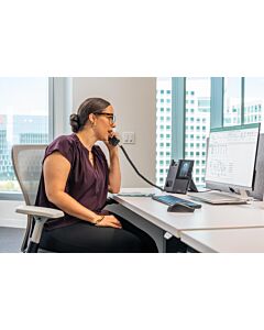 POLY CCX 505 Business Media Phone for Microsoft Teams and PoE-enabled