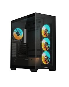 GIGABYTE C500 PANORAMIC STEALTH Midi Tower Black