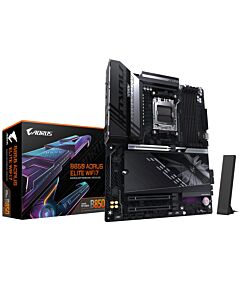 GIGABYTE B850 AORUS ELITE WIFI7 Motherboard - AMD Ryzen 9000 Series CPUs, 14+2+2 Phases Digital VRM, up to 8200MHz DDR5 (OC), 1xPCIe 5.0 + 2xPCIe 4.0 M.2, 2.5 LAN, WIFI 7, USB 3.2 Gen 2x2 B850 AORUS ELITE WIFI7