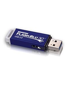 iStorage Kanguru FlashBlu30 SuperSpeed USB3.0 16GB |Secure Flash Drive| Physical Write Protect Switch | Windows “Ready Boost” compatible