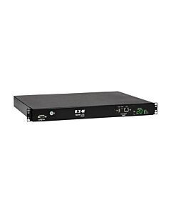 Tripp Lite PDUMH20HVATNET 3.8kW Single-Phase Switched Automatic Transfer Switch PDU, Two 200-240V C20 Inlets, 8 C13 & 2 C19 Outputs, 1U, TAA