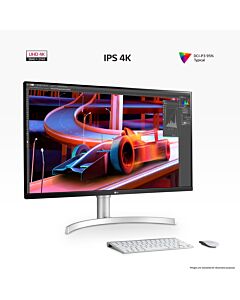 LG 32UN650K-W computer monitor 81.3 cm (32") 3840 x 2160 pixels 4K Ultra HD LED White 32UN650K-W.AEK