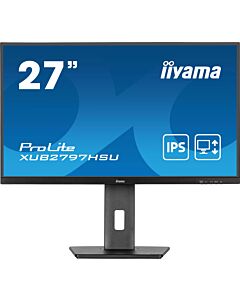 iiyama ProLite XUB2797HSU-B2 computer monitor 68.6 cm (27") 1920 x 1080 pixels Full HD LED Black