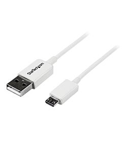 StarTech.com 0.5m White Micro USB Cable - A to Micro B