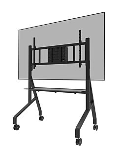 Neomounts FL50-575BL1 TV trolley 65-115" - fast installation - TÜV FL50-575BL1