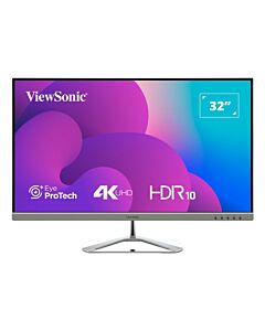 Viewsonic VX3276-4K-MHD-2 computer monitor 81.3 cm (32") 3840 x 2160 pixels 4K Ultra HD LCD Black, Silver VX3276-4K-MHD-2
