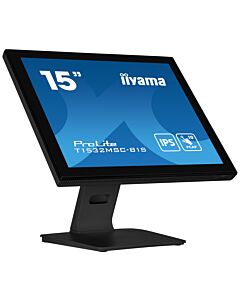 iiyama ProLite T1532MSC-B1S computer monitor 38.1 cm (15") 1024 x 768 pixels XGA LCD Touchscreen Black T1532MSC-B1S