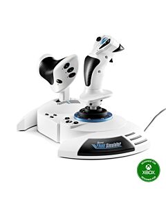 Thrustmaster T.Flight Hotas One Microsoft Flight Simulator Edition Black, White USB Joystick + engine control lever Analogue / Digital PC, Xbox One, Xbox One S, Xbox One X 4460295