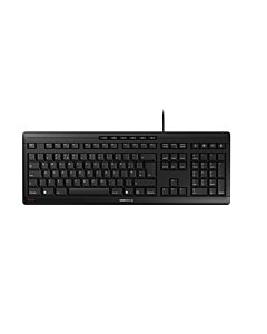 CHERRY STREAM KEYBOARD Corded Keyboard, Black, USB (QWERTY - UK)