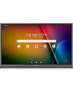 Viewsonic IFP6552-2F Signage Display Digital signage flat panel 165.1 cm (65") LCD 450 cd/m² 4K Ultra HD Black Touchscreen Built-in processor Android IFP6552-2F