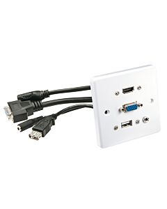 Lindy Multi AV Faceplate