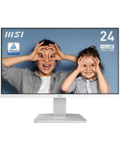 MSI Pro MP2412W computer monitor 60.5 cm (23.8") 1920 x 1080 pixels Full HD LCD White 9S6-3BA9CH-063