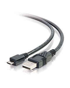 C2G 3m USB 2.0 A to Micro-B Cable M/M - Black