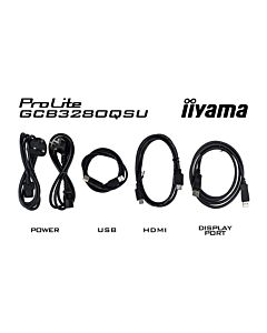 iiyama G-MASTER GCB3280QSU-B2 computer monitor 80 cm (31.5") 2560 x 1440 pixels Dual QHD LED Black GCB3280QSU-B2