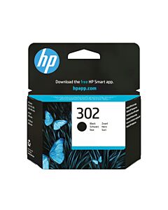 HP 302 Black Original Ink Cartridge F6U66AE#UUS