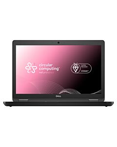 Circular Computing BSI certified Dell Latitude 5590 Refurbished Laptop, intel core i7 8th Gen, 16GB, 256GB SSD, 15.6" Full HD, Windows 11 Pro. The highest quality refurbished laptops in the world.