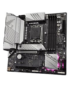 GIGABYTE B760M AORUS ELITE AX Motherboard - Supports Intel Core 14th Gen CPUs, 12*+1+1 Phases Digital VRM, up to 7800MHz DDR5 (OC), 2xPCIe 4.0 M.2, Wi-Fi 6E, 2.5GbE LAN, USB 3.2 Gen 2