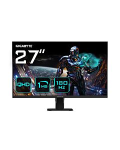 GIGABYTE GS27QA 27" QHD Gaming Monitor - 2560 x 1440, 180Hz, 1ms, 300 cd/m², FreeSync, HDR Ready, HDMI 2.0, Displayport 1.4 GS27QA-EK