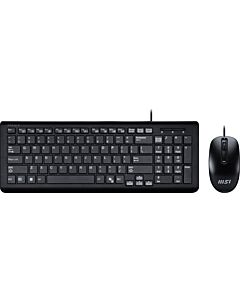 MSI USB Combo Copilot PRO_UK keyboard Mouse included Home/Office QWERTY UK English Black