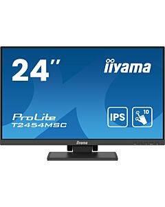 iiyama ProLite 24” P-CAP 10pt touchscreen featuring IPS panel technology and Anti Glare coating