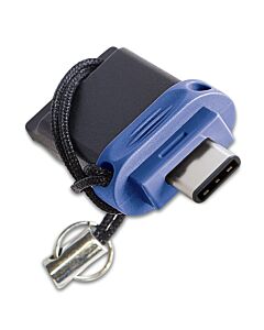 Verbatim Dual - USB 3.0 Drive 32 GB - USB-C / USB-A - Blue