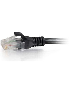 C2G 0.3m Cat6 RJ-45 m/m networking cable Black U/UTP (UTP) 83404