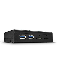 Lindy 4 Port USB 3.2 Gen 2 Type C Metal Hub 43094
