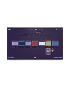 NEC MultiSync ME431-MPi4 Digital signage flat panel 109.2 cm (43") LCD 400 cd/m² 4K Ultra HD Black Built-in processor 18/7