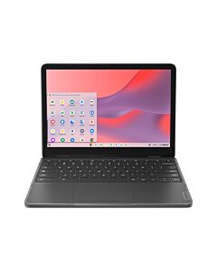 Lenovo 500e Yoga Chromebook Gen 4 Intel® N N100 31 cm (12.2") Touchscreen WUXGA 8 GB LPDDR5-SDRAM 64 GB eMMC Wi-Fi 6E (802.11ax) ChromeOS UK English Grey