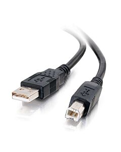 C2G 1m USB 2.0 A/B Cable - Black (3.3 ft) CG28101