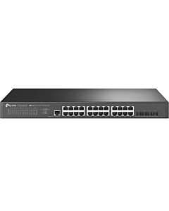 TP-Link JetStream TL-SG3428X-M2 network switch Managed L2+ 2.5G Ethernet (100/1000/2500) 1U Black SG3428X-M2