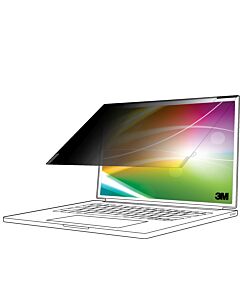 3M Bright Screen Privacy Filter for 13.3in Full Screen Laptop, 16:9, BP133W9E BP133W9E