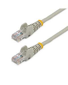 StarTech.com Cat5e Patch Cable with Snagless RJ45 Connectors - 1m, Gray